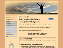 Tablet Screenshot of healing-mk.dk